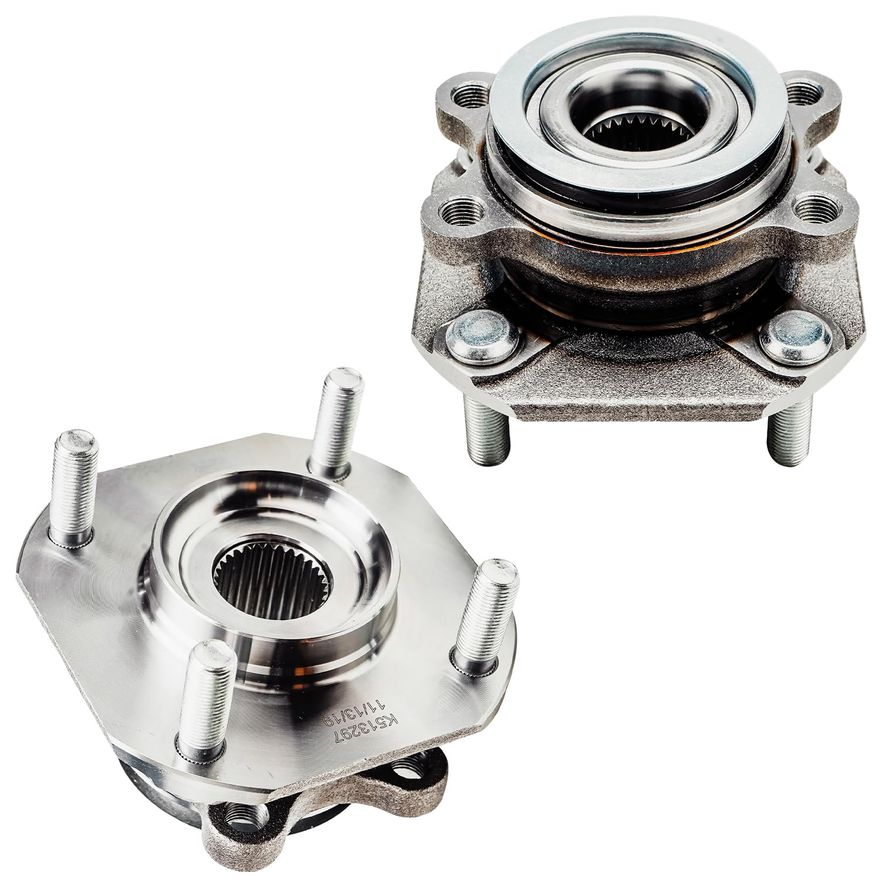 Front Wheel Hub and Bearing - 513297 x2