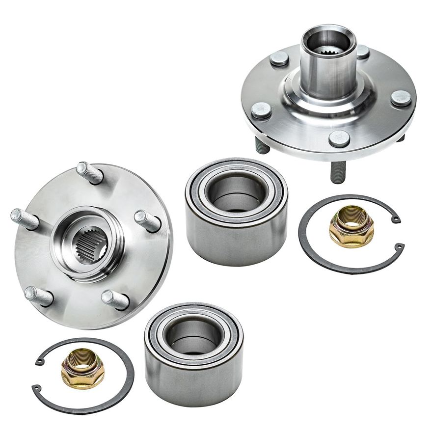 Front Wheel Hub and Bearing - 518508 x2