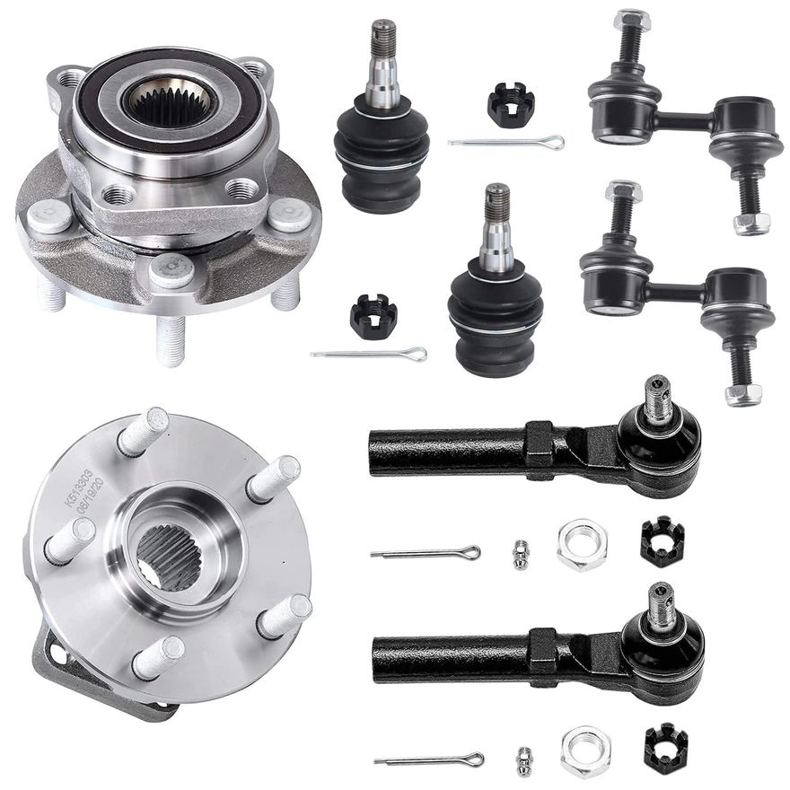 Main Image - Front Wheel Hub and Bearings