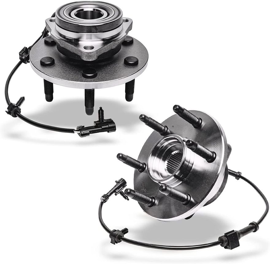 Front Wheel Hub and Bearings - 515036 x2