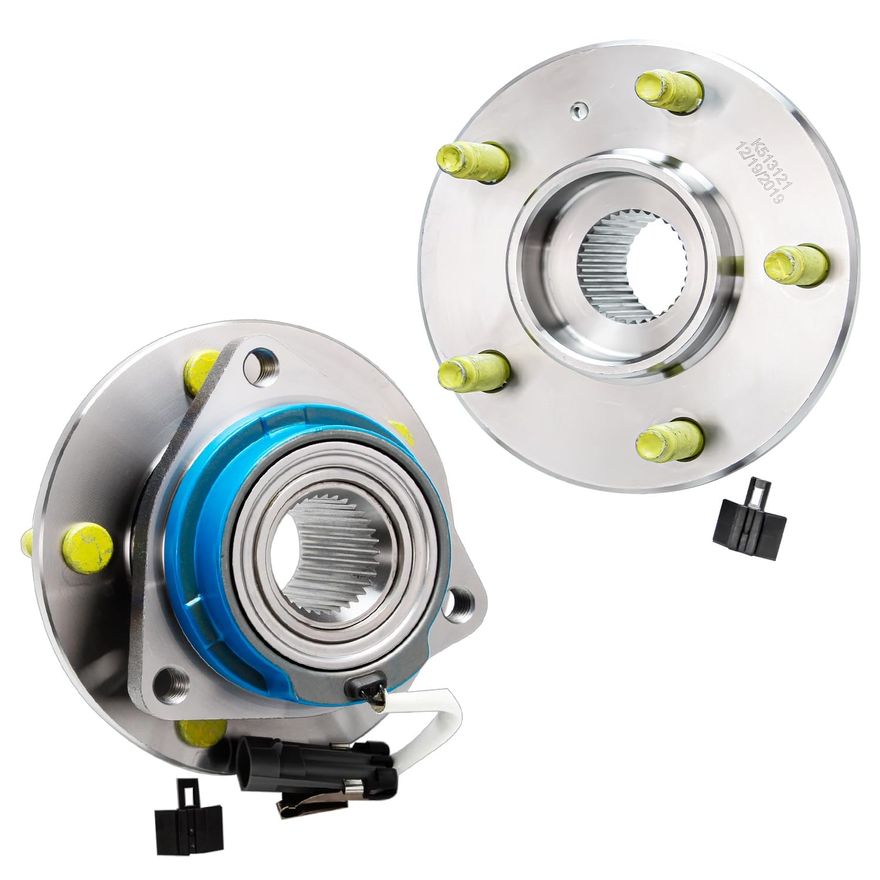 Front Wheel Hub and Bearing - 513121 x2