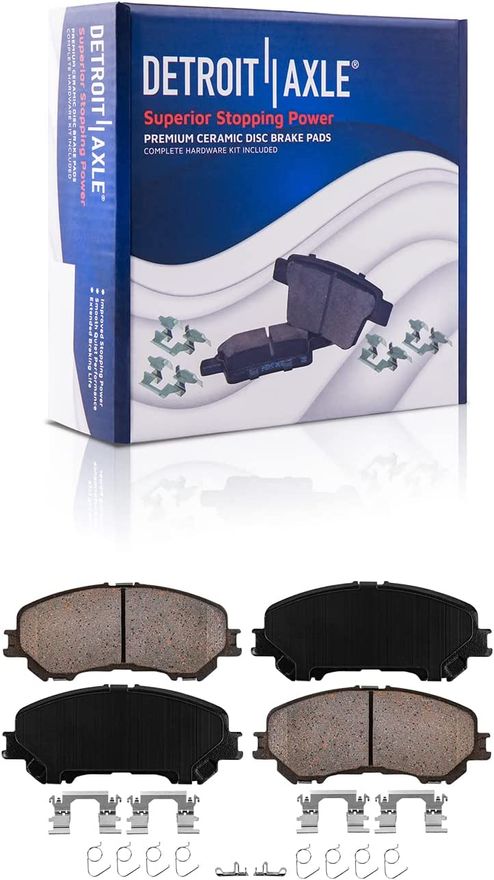 Front Ceramic Brake Pads - P-1737 x2