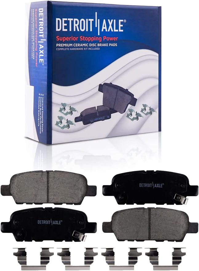 Rear Ceramic Brake Pads - P-905 x2