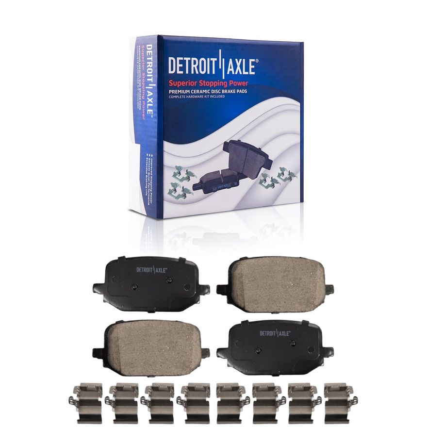 Rear Ceramic Brake Pad - P-2232 x2
