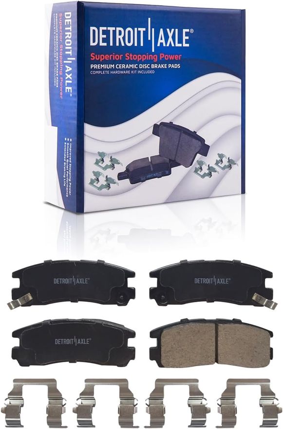 Rear Ceramic Brake Pad - P-383 x2
