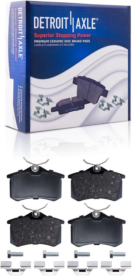 Rear Ceramic Brake Pad - P-340A x2