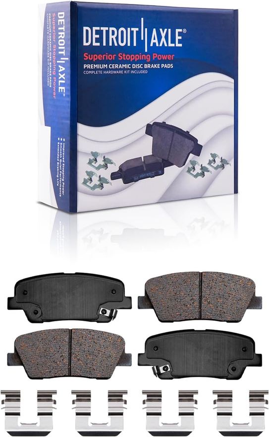 Rear Ceramic Brake Pad - P-1439 x2