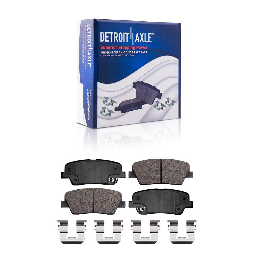 Rear Ceramic Brake Pad - P-1439 x2