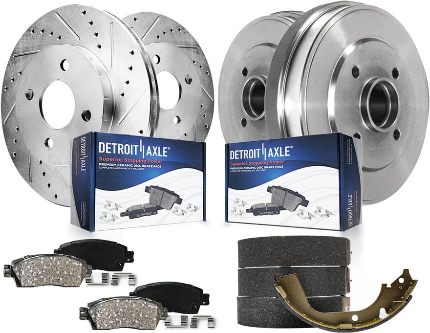 Main Image - Front Rotors Pads Rear Drums