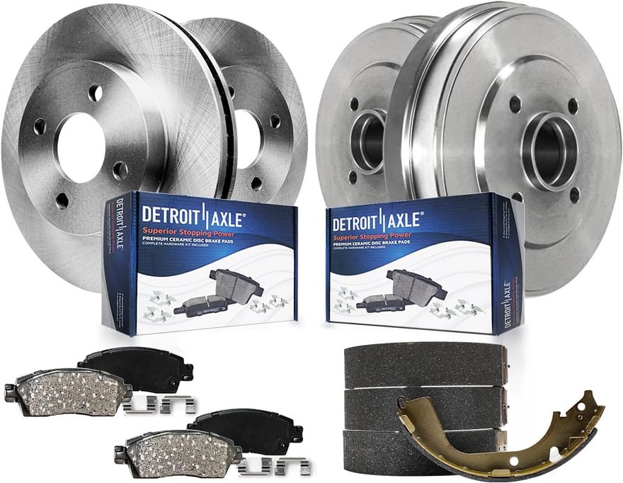 Main Image - Front Rotors Pads Rear Drums