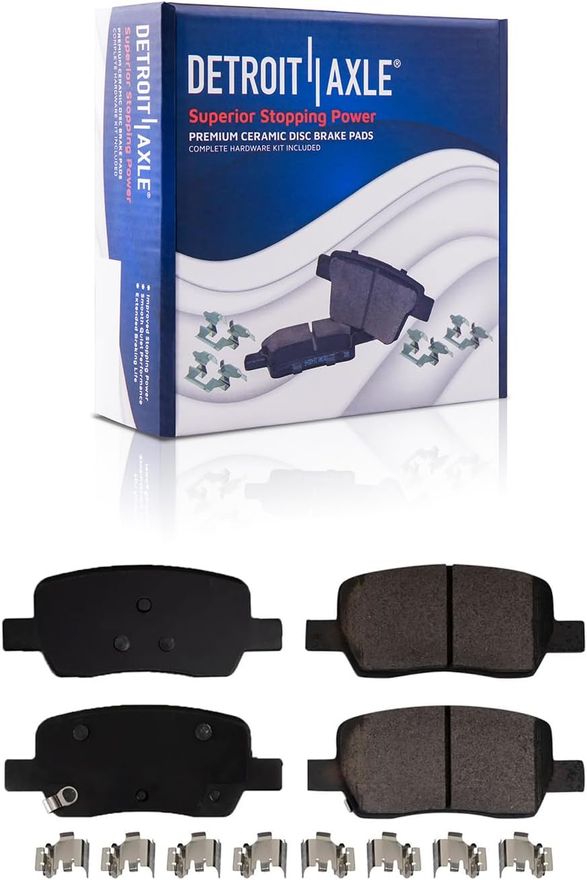 Rear Ceramic Brake Pad - P-2381 x2