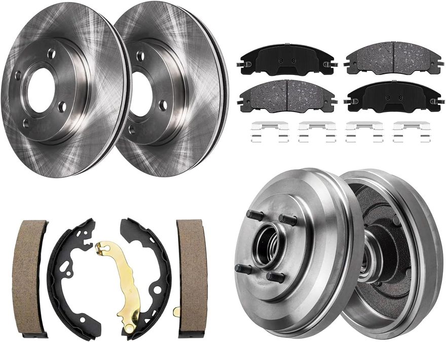 Main Image - Front Rotors Pads Rear Drums