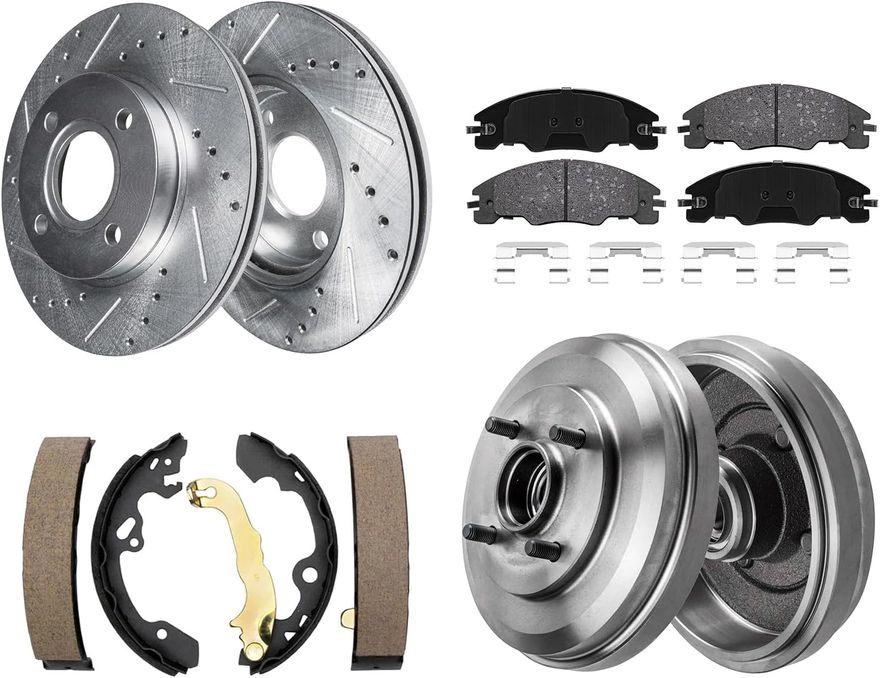 Main Image - Front Rotors Pads Rear Drums