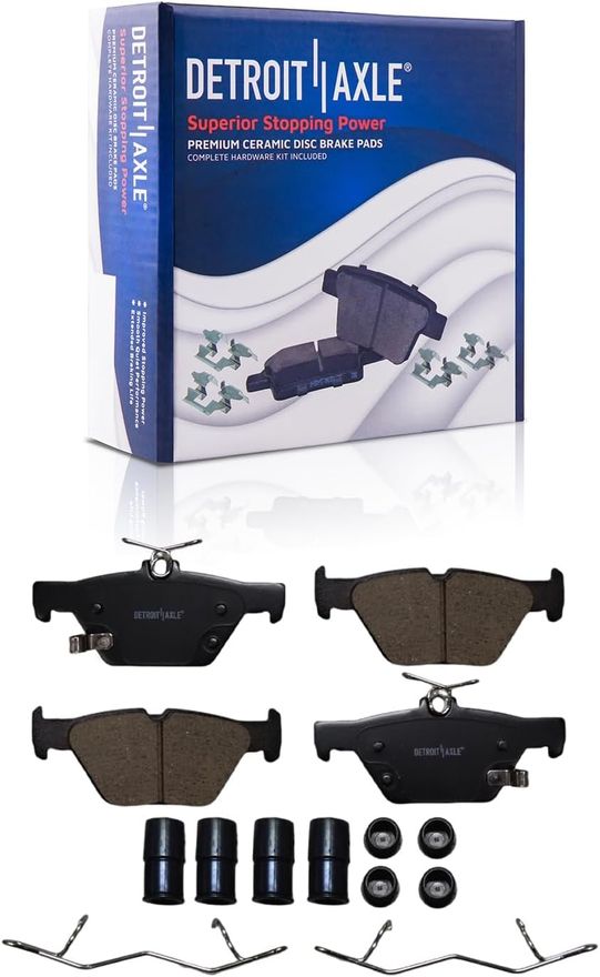 Rear Ceramic Brake Pad - P-1808 x2