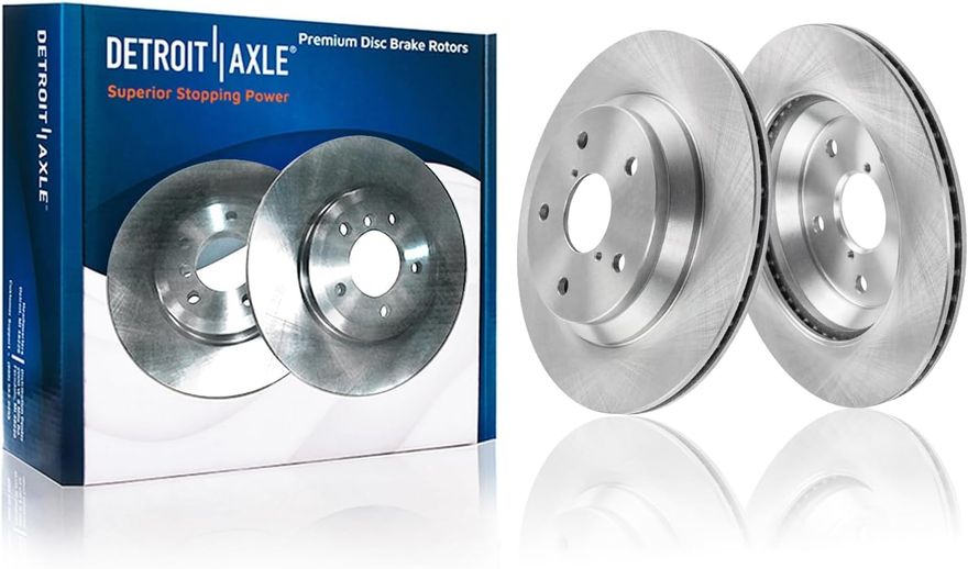 Rear Disc Brake Rotor - R-800389 x2