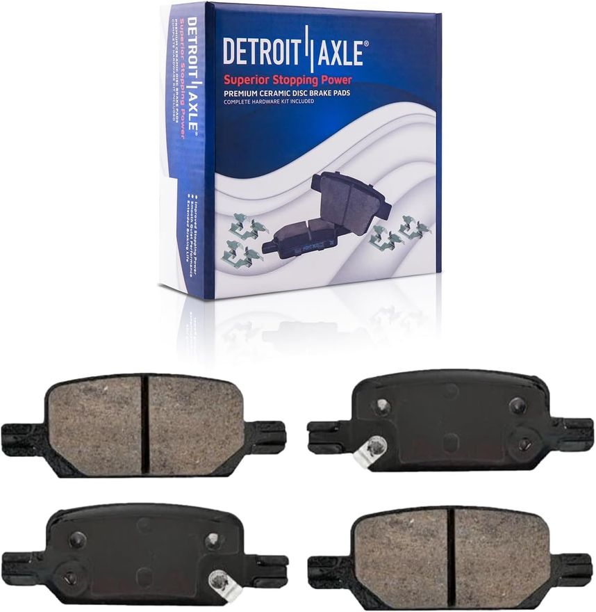 Rear Ceramic Brake Pad - P-2370 x2
