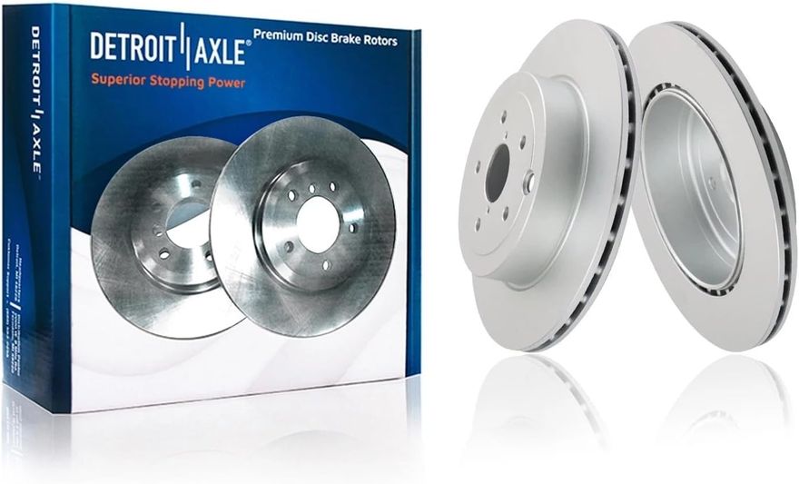 Rear Disc Brake Rotor - R-982433 x2