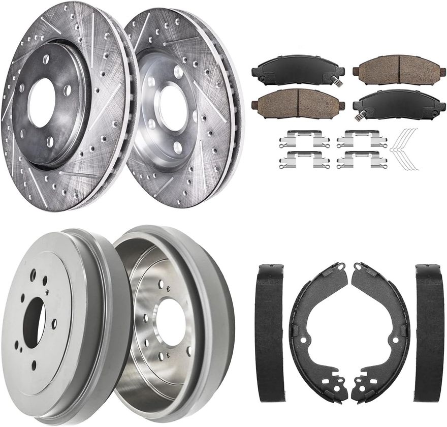 Main Image - Front Rotors Pads Rear Drums
