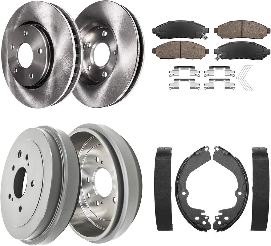 Main Image - Front Rotors Pads Rear Drums