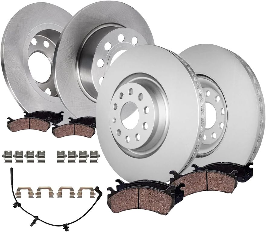 Main Image - Front Rear Rotors Brake Pads