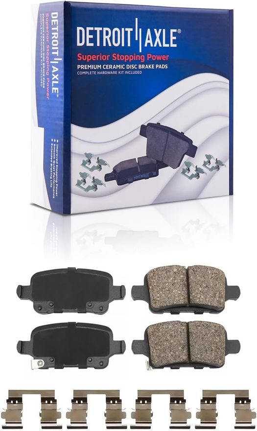 Rear Ceramic Brake Pad - P-1857 x2