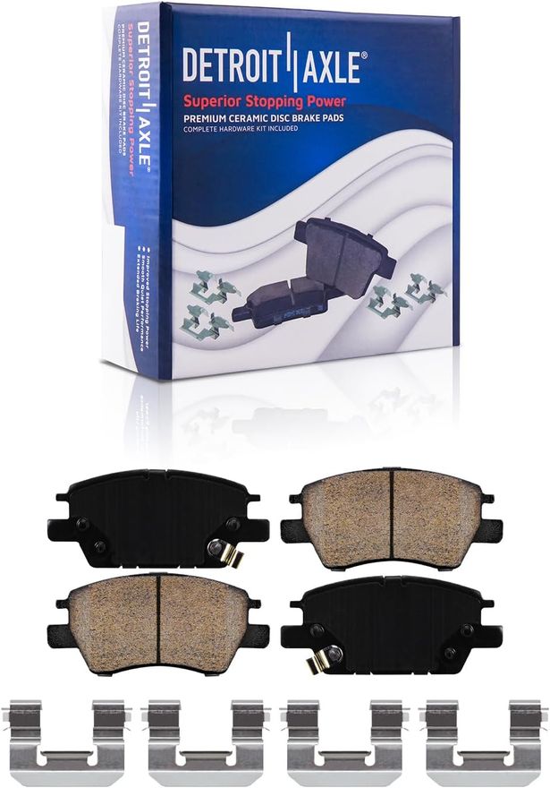 Front Ceramic Brake Pad - P-1844 x2