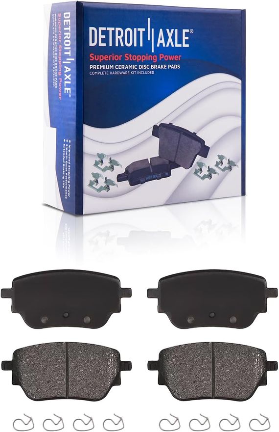 Rear Ceramic Brake Pad - P-2207 x2