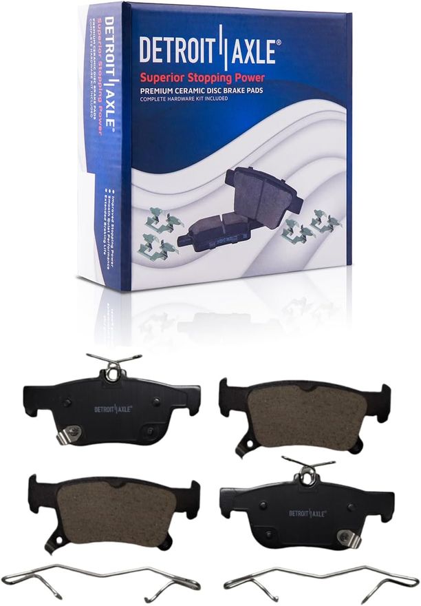 Rear Ceramic Brake Pad - P-1923 x2