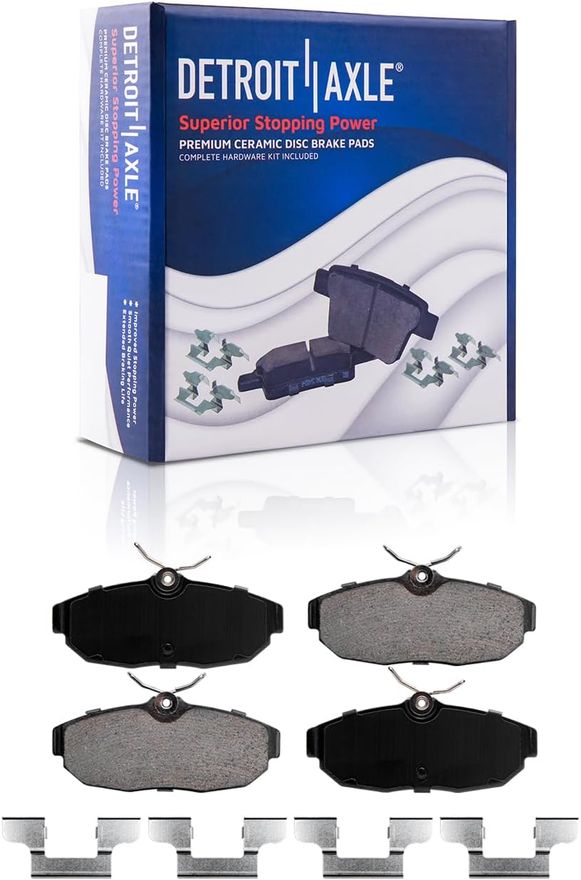 Rear Ceramic Brake Pad - P-1082 x2