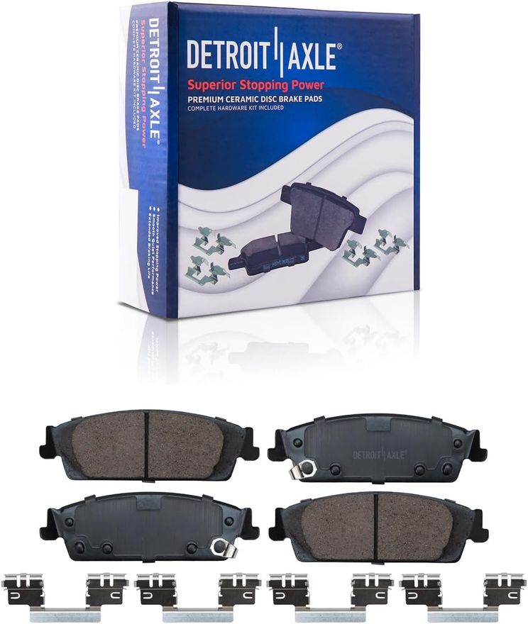 Rear Ceramic Brake Pad - P-1707 x2