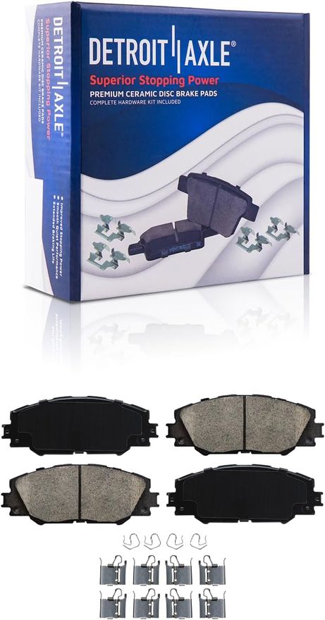 Front Ceramic Brake Pad - P-1211 x2