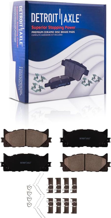 Front Ceramic Brake Pad - P-1293 x2