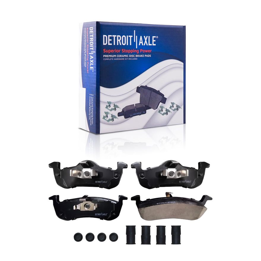 Rear Ceramic Brake Pad - P-1279 x2