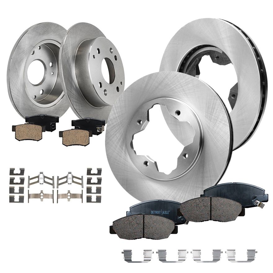 Main Image - Front Rear Rotors Brake Pads
