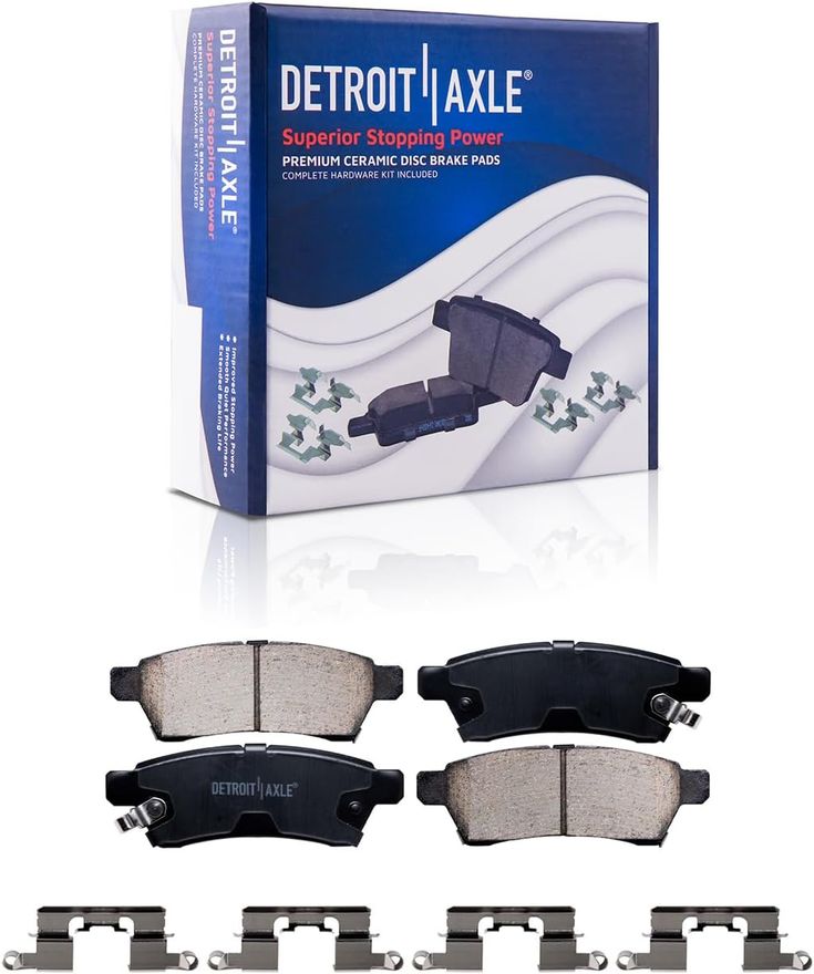 Rear Ceramic Brake Pad - P-1100 x2