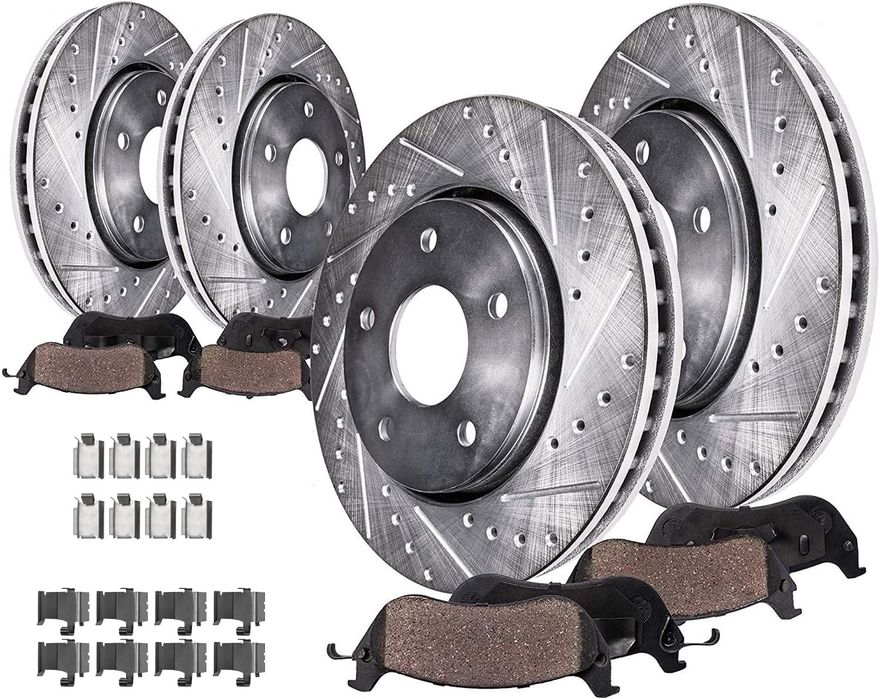 Main Image - Front Rear Rotors Brake Pads