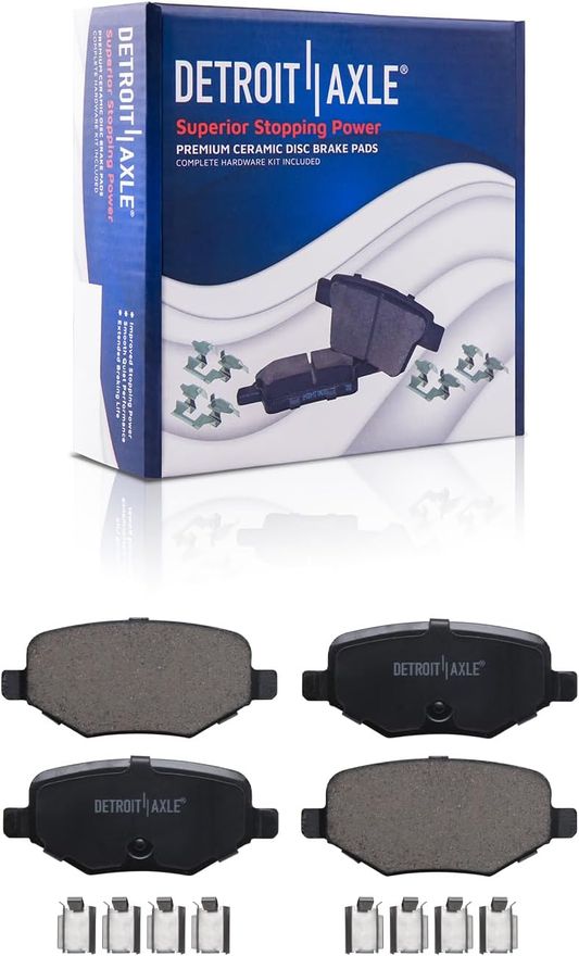 Rear Ceramic Brake Pad - P-1377 x2