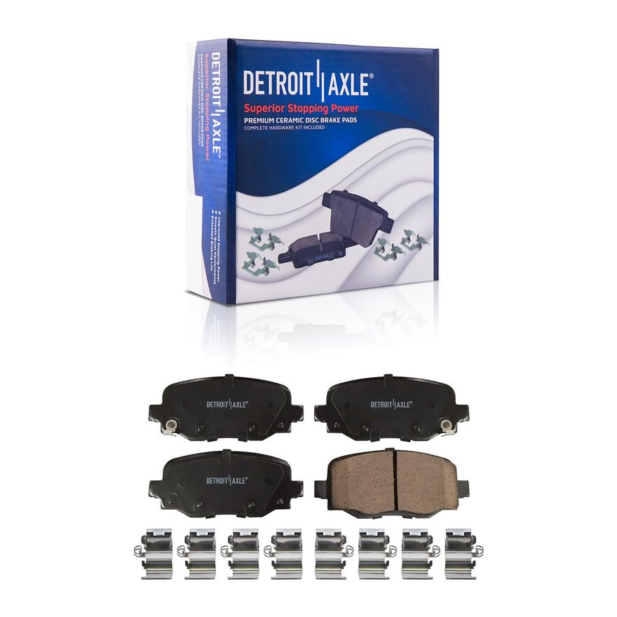 Rear Ceramic Brake Pad - P-1734 x2
