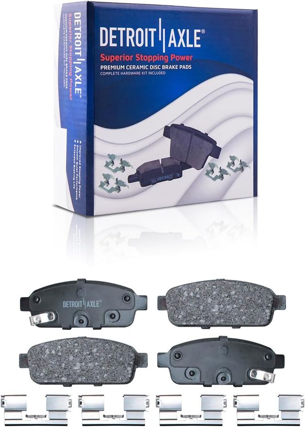 Rear Ceramic Brake Pad - P-1468 x2