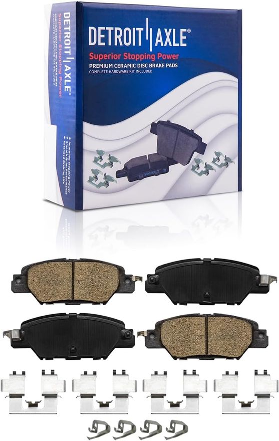 Rear Ceramic Brake Pad - P-1846 x2