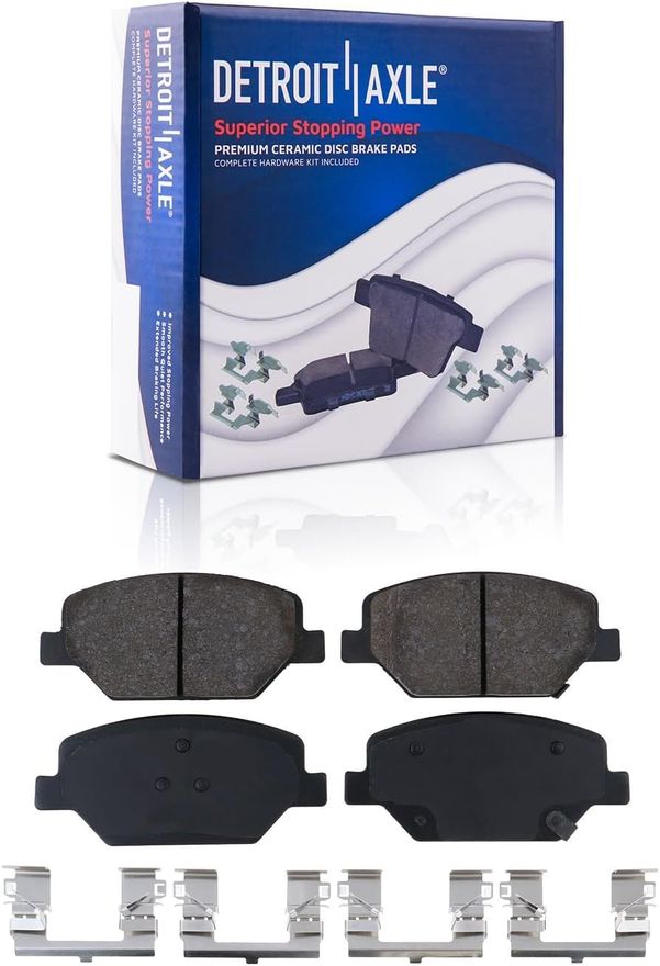 Front Ceramic Brake Pad - P-1886 x2