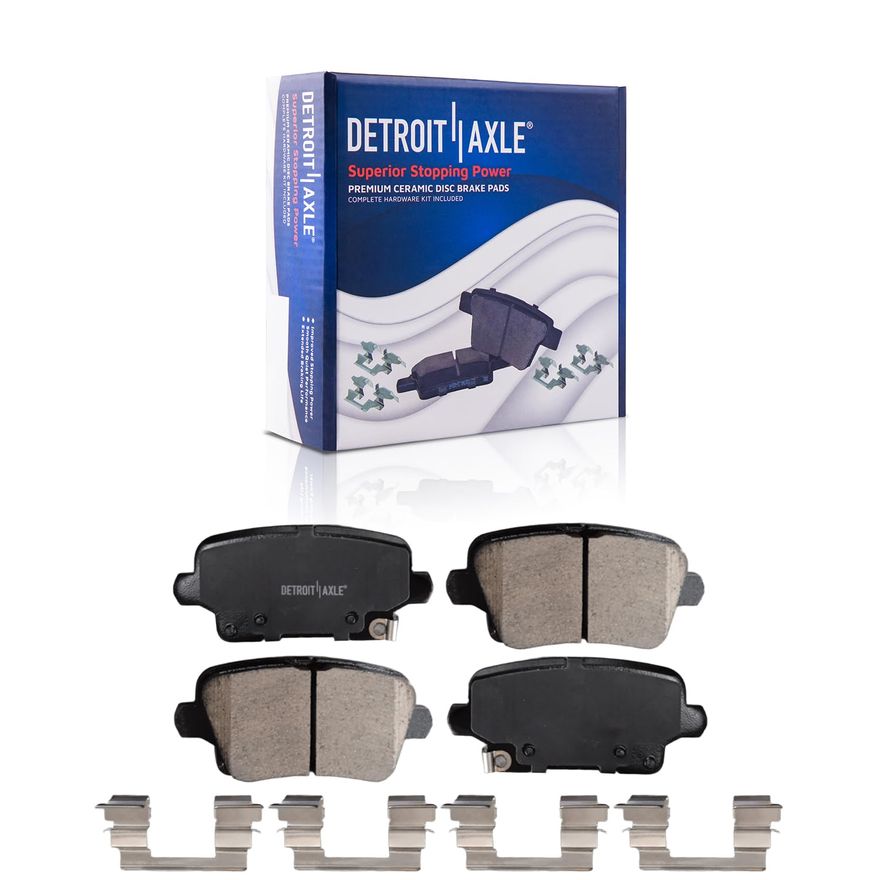 Rear Ceramic Brake Pad - P-2189 x2