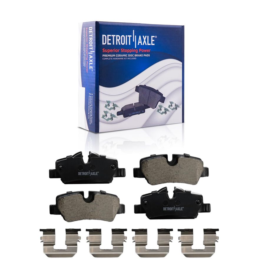 Rear Ceramic Brake Pad - P-1800 x2