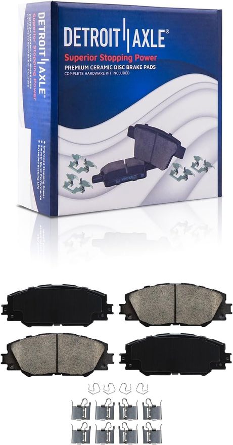 Rear Ceramic Brake Pad - P-1391 x2