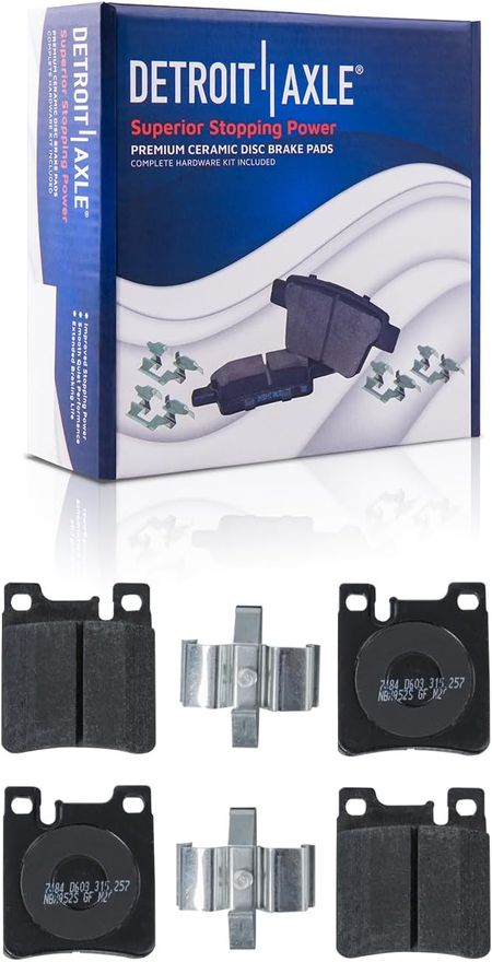 Rear Ceramic Brake Pad - P-603 x2