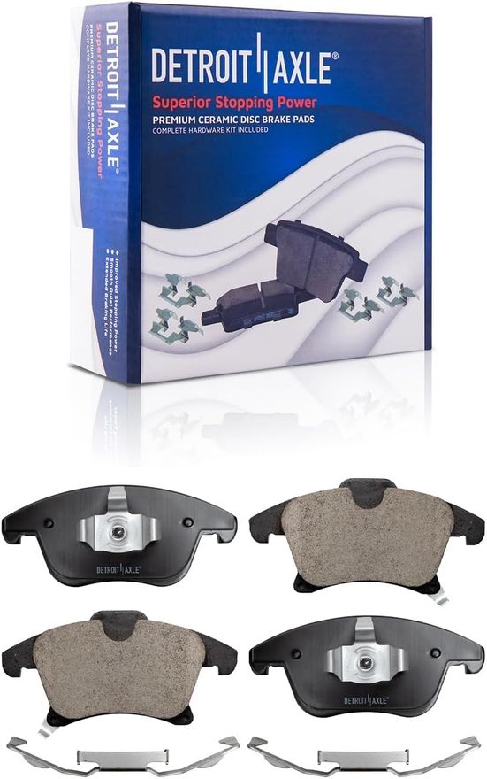 Front Ceramic Brake Pad - P-1653 x2