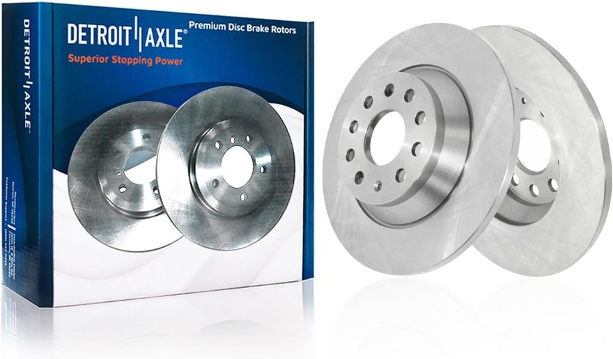 Rear Disc Brake Rotor - R-800189 x2