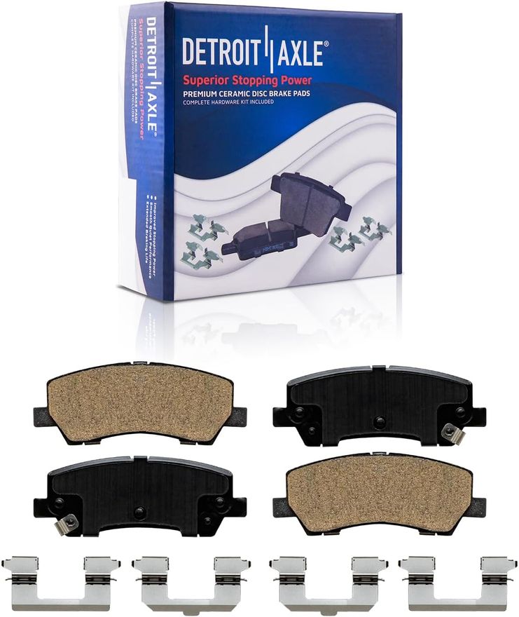 Rear Ceramic Brake Pad - P-1810 x2