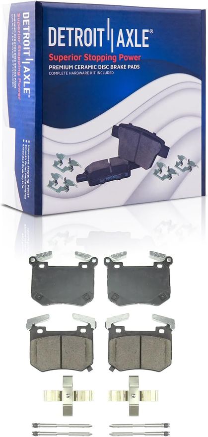 Rear Ceramic Brake Pad - P-2144 x2