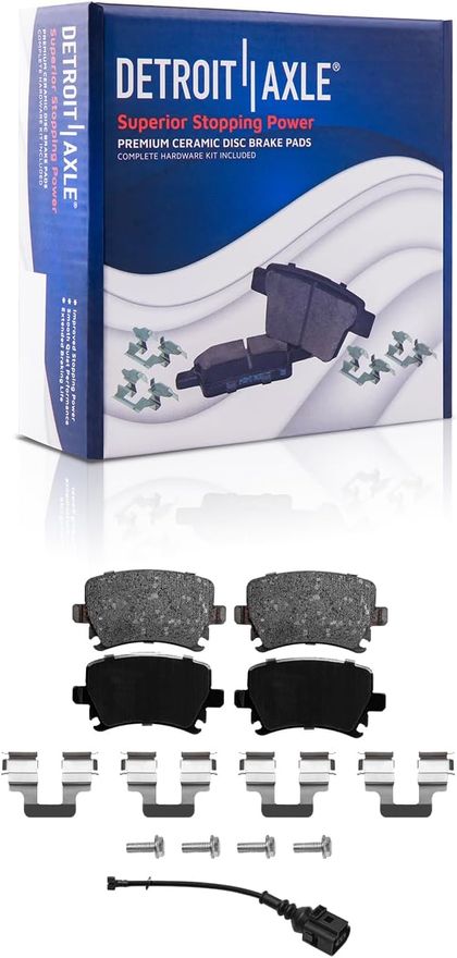 Rear Ceramic Brake Pad - P-1108 x2